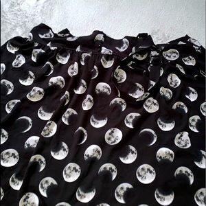 MOON PHASES SKIRT AJUSTABLE STRAPS HOT TOPIC 4XL